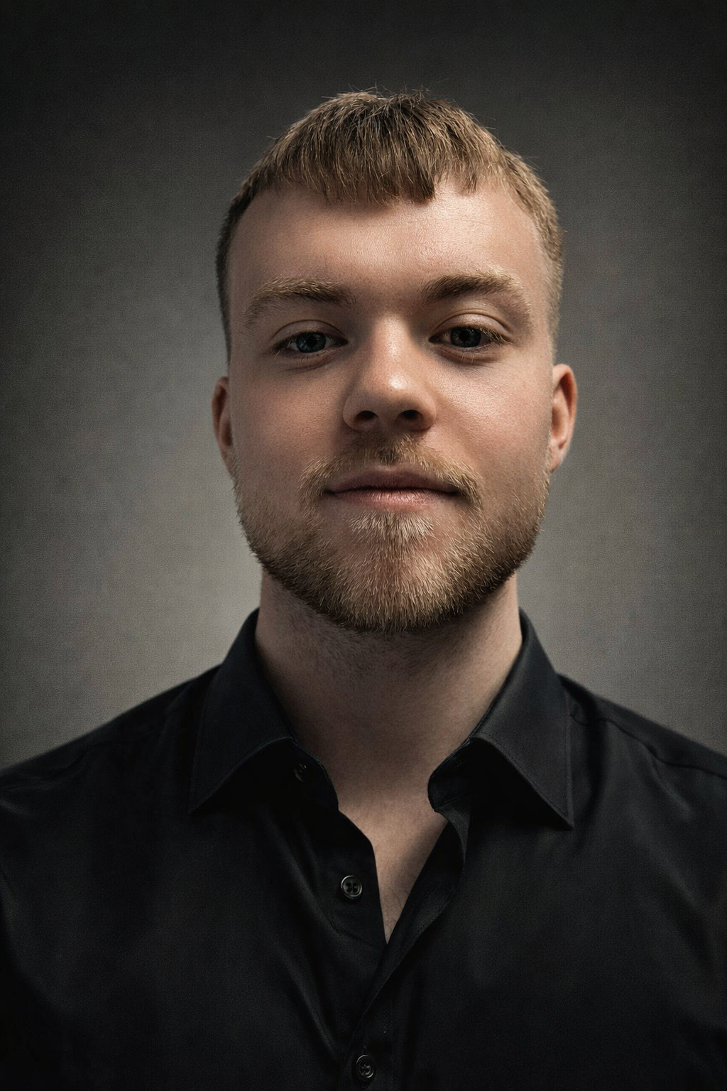 Portræt af Mathias Steffensen